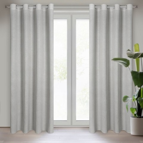 ZASŁONA GOTOWA CINDY 140 X 250 CM SZARY EUROFIRANY ZASŁONA GOTOWA CINDY 140 X 250 CM SZARY EUROFIRANY
