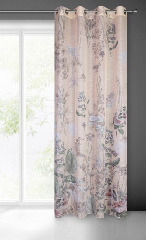 ZASŁONA GOTOWA ELMA 140 X 250 CM RÓŻOWY EUROFIRANY ZASŁONA GOTOWA ELMA 140 X 250 CM RÓŻOWY EUROFIRANY