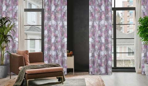 ZASŁONA GOTOWA SHERRY 140 X 250 CM SREBRNY EUROFIRANY ZASŁONA GOTOWA SHERRY 140 X 250 CM SREBRNY EUROFIRANY
