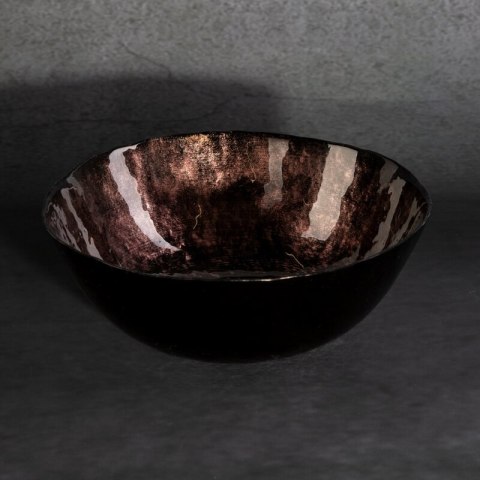 SZKLANA PATERA DEKORACYJNA PATI (01) FI 22 X 8 CM BRĄZOWY EUROFIRANY SZKLANA PATERA DEKORACYJNA PATI (01) FI 22 X 8 CM BRĄZOWY EUROFIRANY