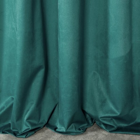 ZASŁONA GOTOWA D91 ROSA 140 X 250 CM CIEMNOTURKUSOWY EUROFIRANY ZASŁONA GOTOWA D91 ROSA 140 X 250 CM CIEMNOTURKUSOWY EUROFIRANY