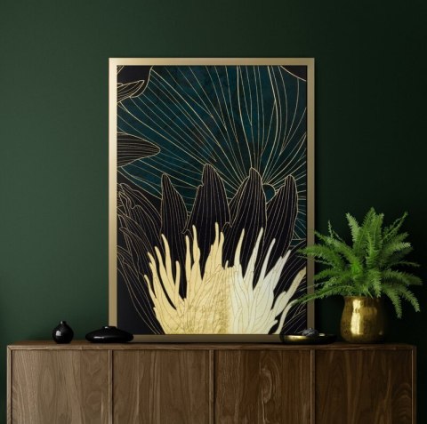 OBRAZ 484B 53 X 73 CM ZIELONY EUROFIRANY OBRAZ 484B 53 X 73 CM ZIELONY EUROFIRANY