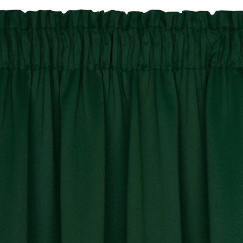 ZASŁONA GOTOWA LOGAN NA TAŚMIE 135 X 270 CM CIEMNOZIELONY EUROFIRANY ZASŁONA GOTOWA LOGAN NA TAŚMIE 135 X 270 CM CIEMNOZIELONY EUROFIRANY