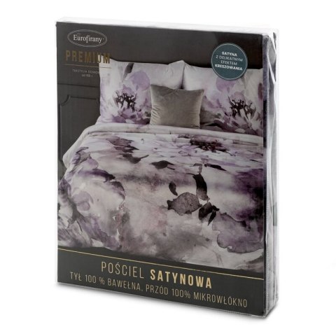 KOMPLET POŚCIELI CR 220 X 200 CM JASNOFIOLETOWY EUROFIRANY KOMPLET POŚCIELI CR 220 X 200 CM JASNOFIOLETOWY EUROFIRANY