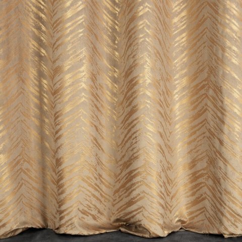 ZASŁONA GOTOWA SARA 140 X 250 CM CIEMNOBEŻOWY EUROFIRANY ZASŁONA GOTOWA SARA 140 X 250 CM CIEMNOBEŻOWY EUROFIRANY