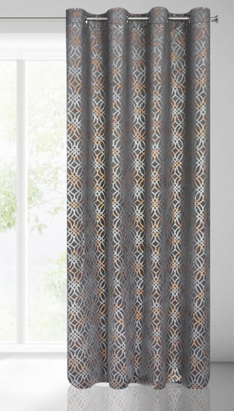 ZASŁONA GOTOWA ARETA 140 X 250 CM STALOWY EUROFIRANY ZASŁONA GOTOWA ARETA 140 X 250 CM STALOWY EUROFIRANY