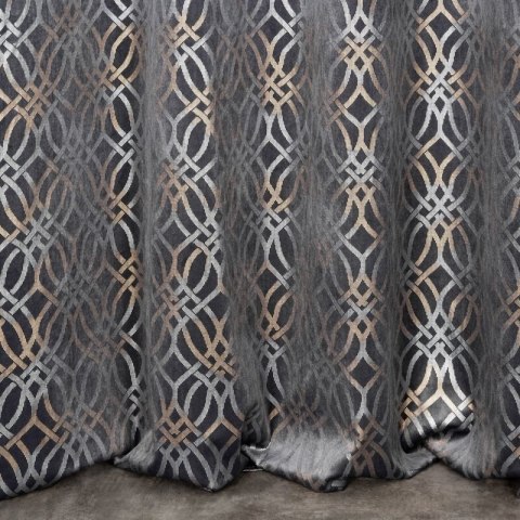 ZASŁONA GOTOWA ARETA 140 X 250 CM STALOWY EUROFIRANY ZASŁONA GOTOWA ARETA 140 X 250 CM STALOWY EUROFIRANY