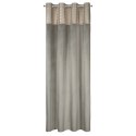 ZASŁONA GOTOWA ELEN 140 X 250 CM STALOWY EUROFIRANY