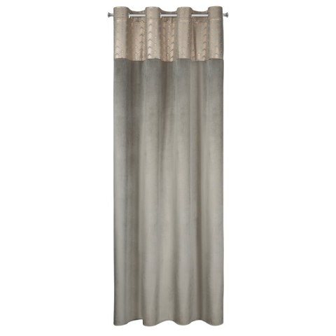 ZASŁONA GOTOWA ELEN 140 X 250 CM STALOWY EUROFIRANY ZASŁONA GOTOWA ELEN 140 X 250 CM STALOWY EUROFIRANY