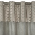 ZASŁONA GOTOWA ELEN 140 X 250 CM STALOWY EUROFIRANY