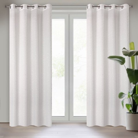 ZASŁONA GOTOWA D91 RIVIA 140 X 250 CM BIAŁY EUROFIRANY ZASŁONA GOTOWA D91 RIVIA 140 X 250 CM BIAŁY EUROFIRANY