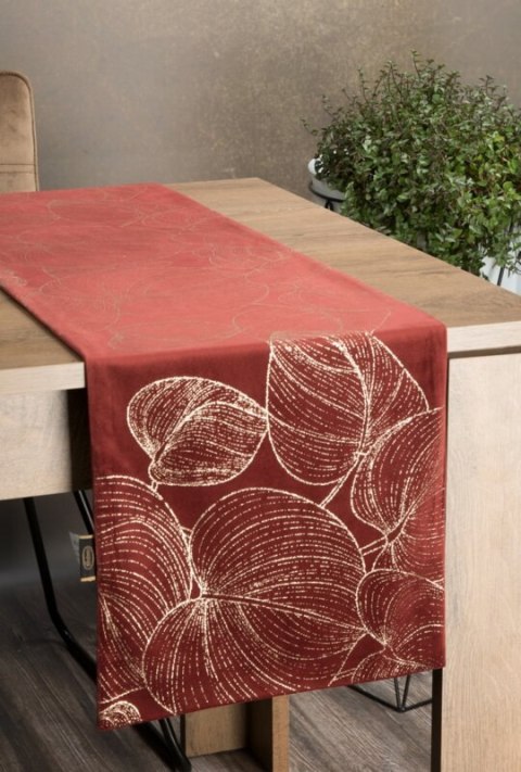 OBRUS BLINK 16 35 X 180 CM CEGLASTY EUROFIRANY OBRUS BLINK 16 35 X 180 CM CEGLASTY EUROFIRANY