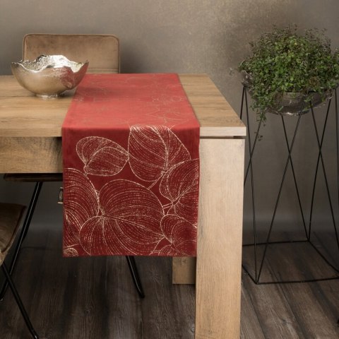 OBRUS BLINK 16 35 X 180 CM CEGLASTY EUROFIRANY OBRUS BLINK 16 35 X 180 CM CEGLASTY EUROFIRANY