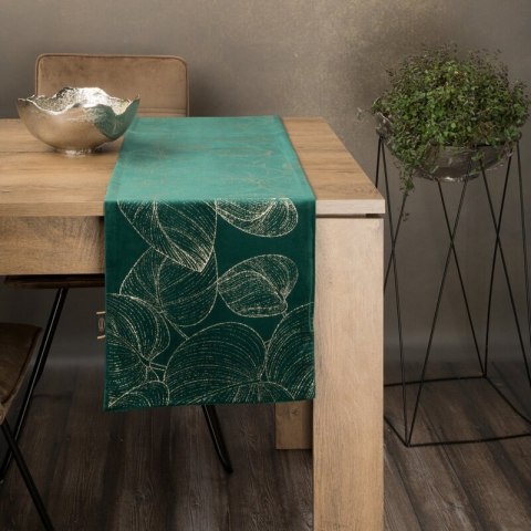 OBRUS BLINK 16 35 X 220 CM CIEMNOZIELONY EUROFIRANY OBRUS BLINK 16 35 X 220 CM CIEMNOZIELONY EUROFIRANY