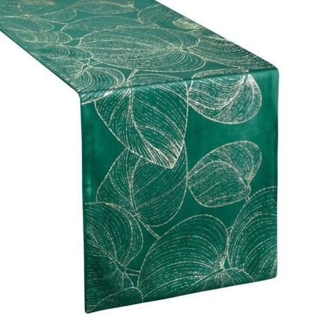 OBRUS BLINK 16 35 X 220 CM CIEMNOZIELONY EUROFIRANY OBRUS BLINK 16 35 X 220 CM CIEMNOZIELONY EUROFIRANY