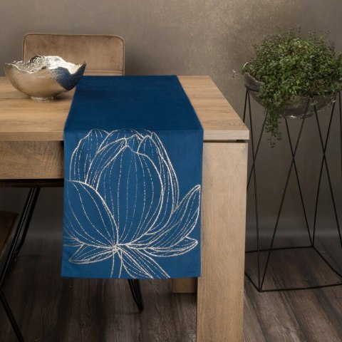 OBRUS BLINK 12 35 X 180 CM GRANATOWY EUROFIRANY OBRUS BLINK 12 35 X 180 CM GRANATOWY EUROFIRANY
