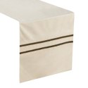 OBRUS GLEN 4 35 X 220 CM KREMOWY EUROFIRANY