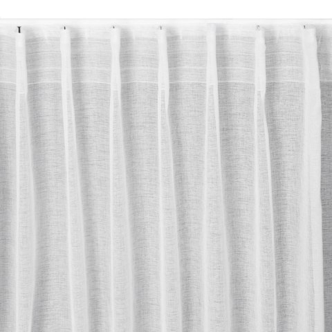 FIRANA GOTOWA LAYLA NA TAŚMIE 140 X 300 CM BIAŁY EUROFIRANY FIRANA GOTOWA LAYLA NA TAŚMIE 140 X 300 CM BIAŁY EUROFIRANY