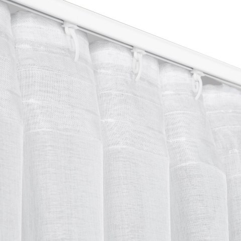 FIRANA GOTOWA LAYLA NA TAŚMIE 140 X 300 CM BIAŁY EUROFIRANY FIRANA GOTOWA LAYLA NA TAŚMIE 140 X 300 CM BIAŁY EUROFIRANY