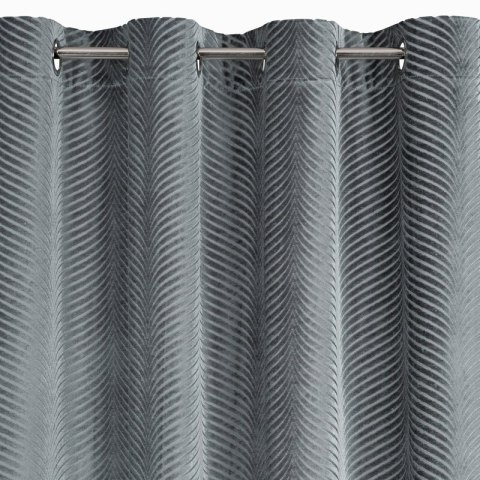 ZASŁONA GOTOWA LUSSI 140 X 250 CM STALOWY EUROFIRANY ZASŁONA GOTOWA LUSSI 140 X 250 CM STALOWY EUROFIRANY