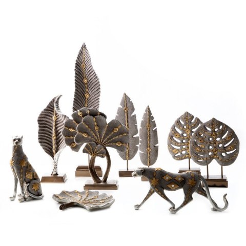 FIGURKA DEKORACYJNA KALI 20 X 24 X 3 CM SREBRNY EUROFIRANY FIGURKA DEKORACYJNA KALI 20 X 24 X 3 CM SREBRNY EUROFIRANY