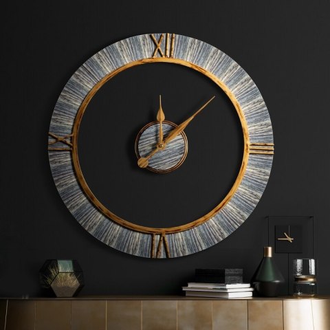 ZEGAR DEKORACYJNY 25 60 X 5 X 60 CM BRĄZOWY EUROFIRANY ZEGAR DEKORACYJNY 25 60 X 5 X 60 CM BRĄZOWY EUROFIRANY