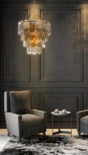 LAMPA DAKOTA (02) FI 67 X 100 CM ZŁOTY EUROFIRANY