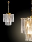 LAMPA DALIA (01) FI 32 X 40 CM ZŁOTY EUROFIRANY