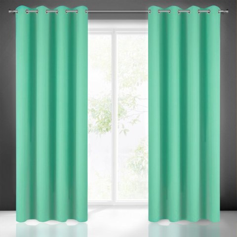 ZASŁONA GOTOWA D91 ADORE 140 X 250 CM MIĘTOWY EUROFIRANY ZASŁONA GOTOWA D91 ADORE 140 X 250 CM MIĘTOWY EUROFIRANY
