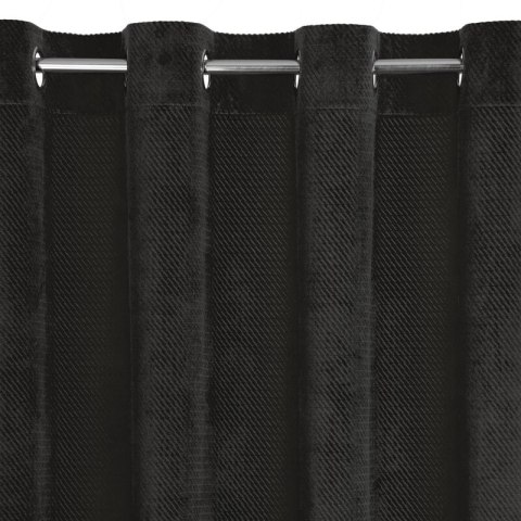 ZASŁONA GOTOWA ELIZA 140 X 250 CM CZARNY EUROFIRANY ZASŁONA GOTOWA ELIZA 140 X 250 CM CZARNY EUROFIRANY