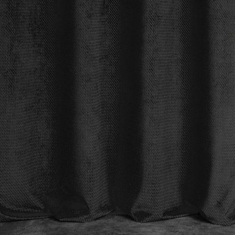 ZASŁONA GOTOWA ELIZA 140 X 250 CM CZARNY EUROFIRANY ZASŁONA GOTOWA ELIZA 140 X 250 CM CZARNY EUROFIRANY