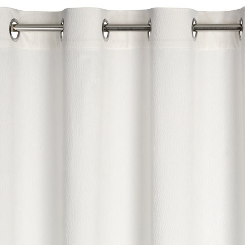 ZASŁONA GOTOWA LILI 140 X 250 CM BIAŁY EUROFIRANY ZASŁONA GOTOWA LILI 140 X 250 CM BIAŁY EUROFIRANY
