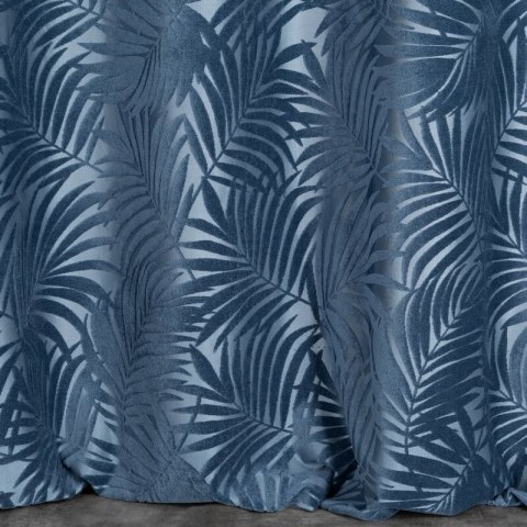 ZASŁONA GOTOWA LIVIA 140 X 250 CM CIEMNONIEBIESKI EUROFIRANY ZASŁONA GOTOWA LIVIA 140 X 250 CM CIEMNONIEBIESKI EUROFIRANY
