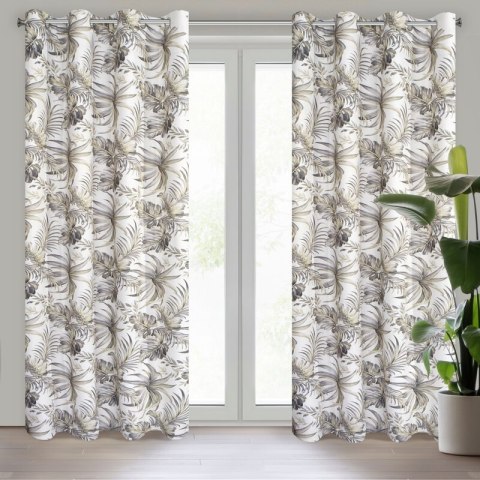 ZASŁONA GOTOWA SOPHIE 140 X 250 CM BIAŁY EUROFIRANY ZASŁONA GOTOWA SOPHIE 140 X 250 CM BIAŁY EUROFIRANY