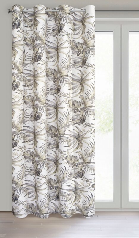 ZASŁONA GOTOWA SOPHIE 140 X 250 CM BIAŁY EUROFIRANY ZASŁONA GOTOWA SOPHIE 140 X 250 CM BIAŁY EUROFIRANY
