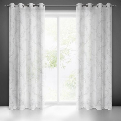 ZASŁONA GOTOWA FIORE 140 X 250 CM BIAŁY EUROFIRANY ZASŁONA GOTOWA FIORE 140 X 250 CM BIAŁY EUROFIRANY