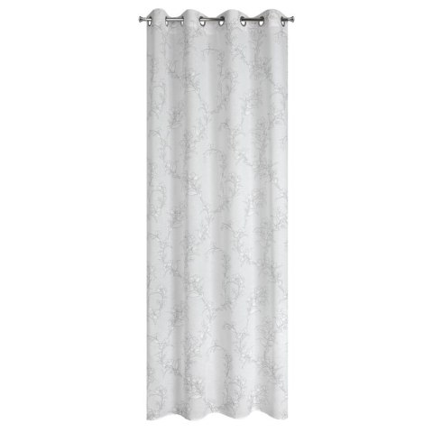 ZASŁONA GOTOWA FIORE 140 X 250 CM BIAŁY EUROFIRANY ZASŁONA GOTOWA FIORE 140 X 250 CM BIAŁY EUROFIRANY