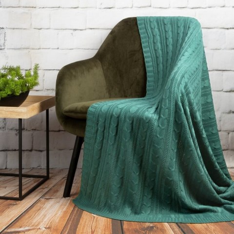 KOC AKRYL 2 130 X 170 CM CIEMNOZIELONY EUROFIRANY KOC AKRYL 2 130 X 170 CM CIEMNOZIELONY EUROFIRANY