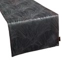 OBRUS GOJA 40 X 140 CM CZARNY EUROFIRANY