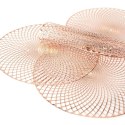 PODKŁADKA DARIA FI 38 CM MIEDZIANY EUROFIRANY