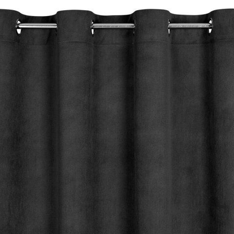 ZASŁONA GOTOWA MILO 140 X 250 CM CZARNY EUROFIRANY ZASŁONA GOTOWA MILO 140 X 250 CM CZARNY EUROFIRANY