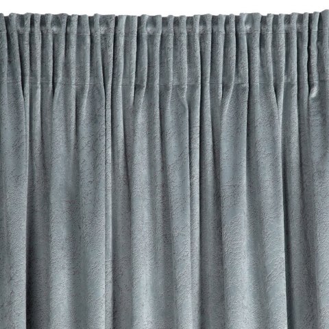 ZASŁONA GOTOWA RIVA NA TAŚMIE 140 X 270 CM STALOWY EUROFIRANY ZASŁONA GOTOWA RIVA NA TAŚMIE 140 X 270 CM STALOWY EUROFIRANY