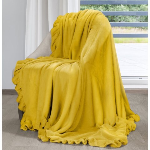 KOC DOLLY 150 X 200 CM MUSZTARDOWY EUROFIRANY KOC DOLLY 150 X 200 CM MUSZTARDOWY EUROFIRANY