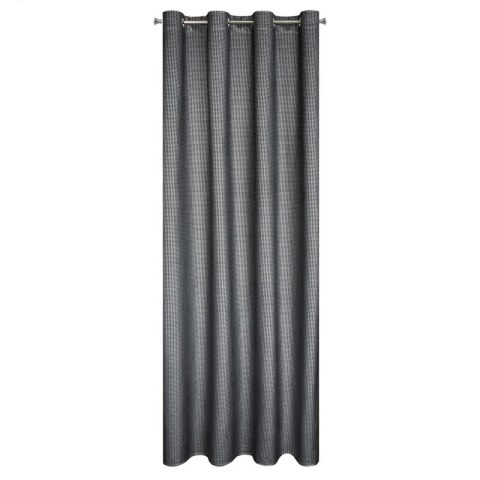 ZASŁONA GOTOWA DARCY 140 X 250 CM CZARNY EUROFIRANY ZASŁONA GOTOWA DARCY 140 X 250 CM CZARNY EUROFIRANY