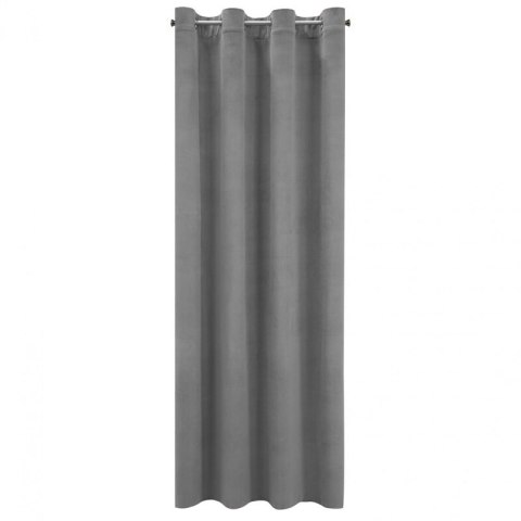 ZASŁONA GOTOWA MILO 140 X 250 CM STALOWY EUROFIRANY ZASŁONA GOTOWA MILO 140 X 250 CM STALOWY EUROFIRANY