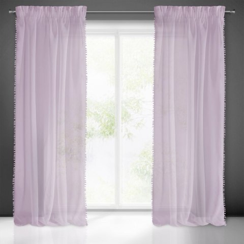 FIRANA GOTOWA ALMINA NA TAŚMIE 140 X 270 CM LILIOWY EUROFIRANY FIRANA GOTOWA ALMINA NA TAŚMIE 140 X 270 CM LILIOWY EUROFIRANY