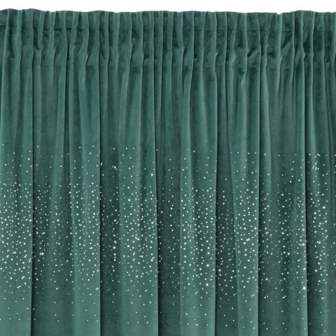 ZASŁONA GOTOWA AURORA NA TAŚMIE 140 X 270 CM CIEMNOTURKUSOWY EUROFIRANY ZASŁONA GOTOWA AURORA NA TAŚMIE 140 X 270 CM CIEMNOTURKUSOWY EUROFIRANY