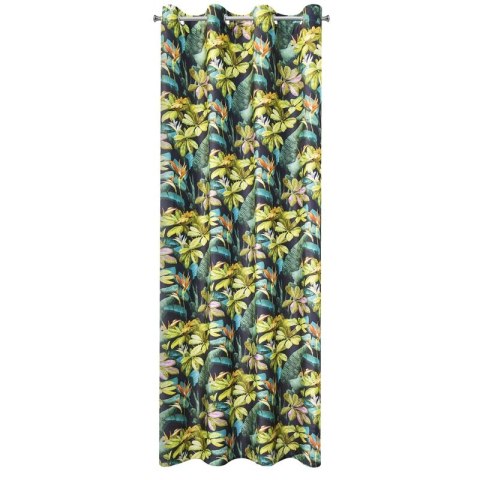 ZASŁONA GOTOWA D91 LIVY 140 X 250 CM CZARNY EUROFIRANY ZASŁONA GOTOWA D91 LIVY 140 X 250 CM CZARNY EUROFIRANY