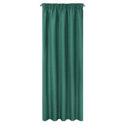 ZASŁONA GOTOWA STYLE NA TAŚMIE 140 X 270 CM ZIELONY EUROFIRANY ZASŁONA GOTOWA STYLE NA TAŚMIE 140 X 270 CM ZIELONY EUROFIRANY