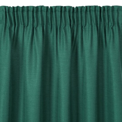ZASŁONA GOTOWA STYLE NA TAŚMIE 140 X 270 CM ZIELONY EUROFIRANY ZASŁONA GOTOWA STYLE NA TAŚMIE 140 X 270 CM ZIELONY EUROFIRANY